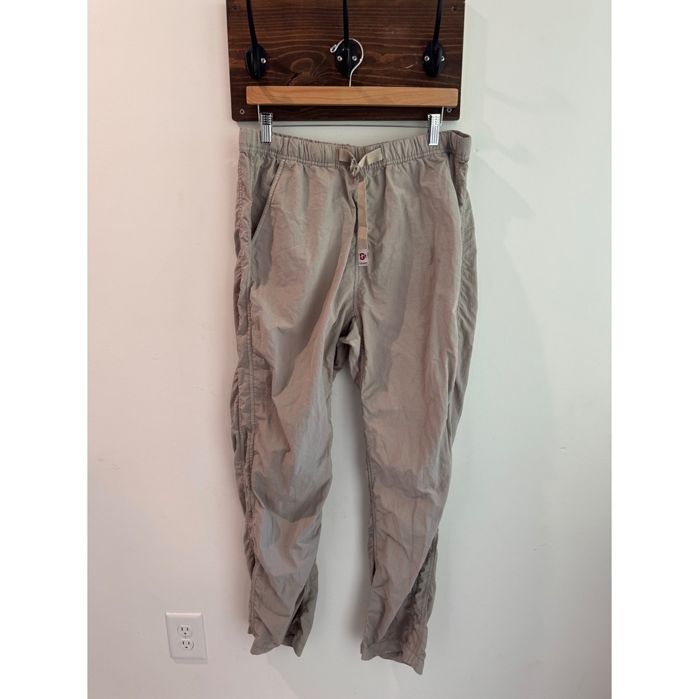 Gramicci G-Pants Mens Large 32 Length Taupe Gray Climbing Hiking Belted Trousers